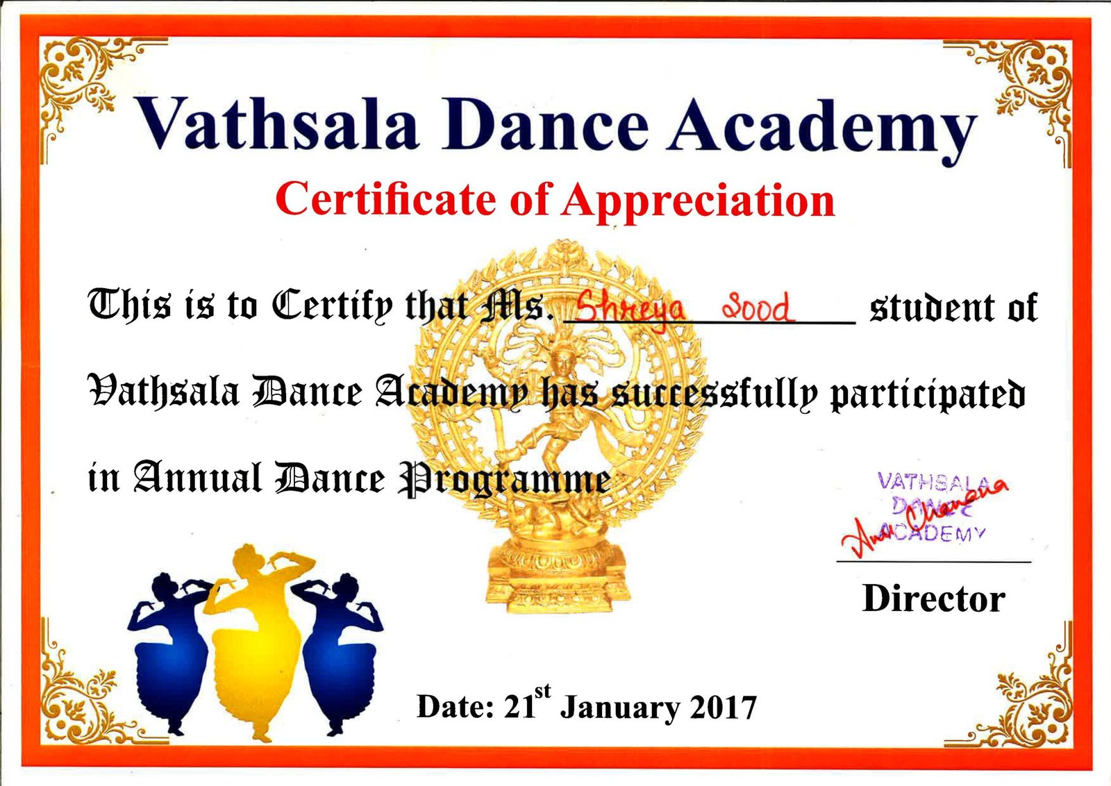 Vathsala Dance Academy